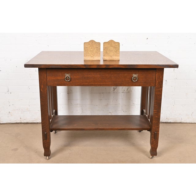 Tiffany Studios New York Bronze Doré Zodiac Bookends, Circa 1910 For Sale - Image 9 of 12