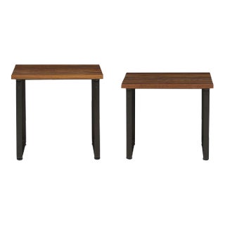 Van Keppel Green "VKG" Outdoor/ Indoor Side Tables, Attributed - Set of 2 For Sale