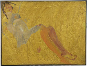 Anastasia Kurakina, Woman, 2000s, Oil Painting on Canvas, Framed