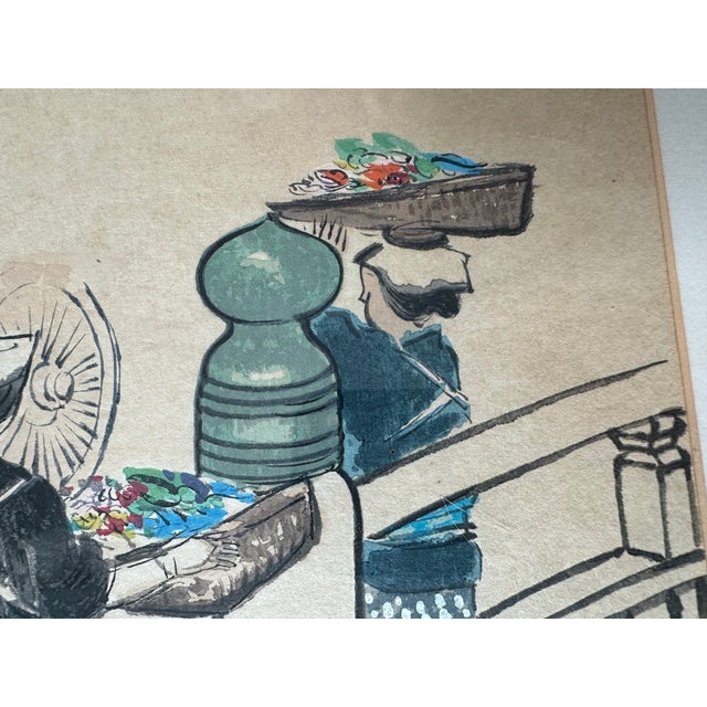 Pair Japanese Woodblock Prints by Sanzo Wada (1883–1967) For Sale - Image 11 of 18