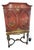 Chinoiserie Cabinet on Stand Lacquer Amfurnoco 1930s For Sale