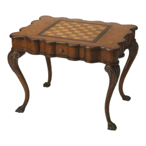 Bianchi Traditional Game Table, Medium Brown