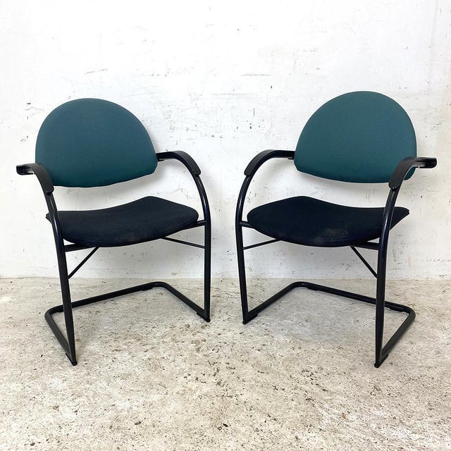 Onda Model Chairs by Mario Bellini for Vitra, 1990s, Set of 2 For Sale - Image 11 of 11