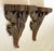 Mediterranean Vintage Acanthus Leaf Bronze Painted Wall Brackets- a Pair For Sale - Image 3 of 12