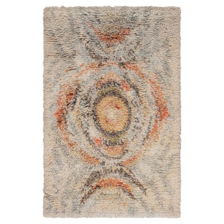 Finnish Rya Rug by Terttu Tomero Doris Leslie Blau Collection For Sale