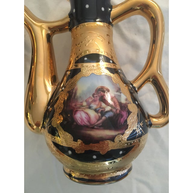 Antique Persian Porcelain Set of 8 For Sale - Image 11 of 13