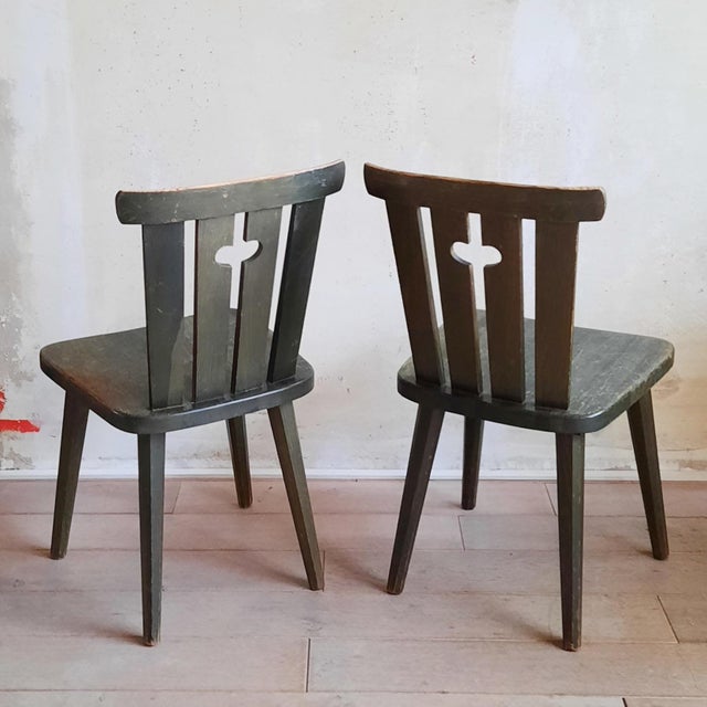 You don't often come across these chairs by the Swedish designer Göran Malmvall (1917-2001) in this (original) green...