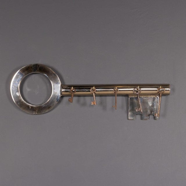 Vintage English Locksmiths Shop Display Key, 1950 For Sale - Image 3 of 9