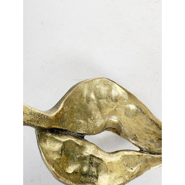 Brass Leaf Paperweight, France, 1970s For Sale - Image 10 of 11