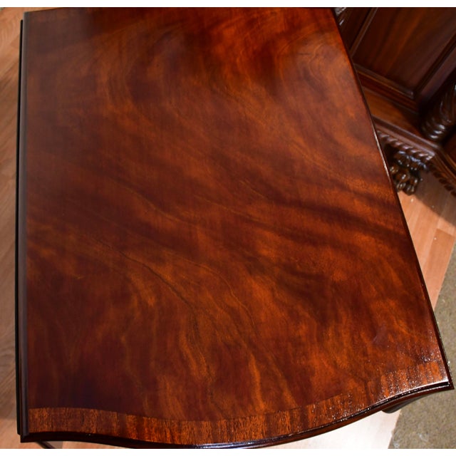 1930s 1930s Pair John Stuart English Regency Mahogany Pembroke Side / End Tables For Sale - Image 5 of 18