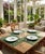 Anthropologie X Fern & Co. Tropical Palm Scalloped Dinner Plates - Set 4 For Sale - Image 11 of 12