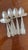 Metal Antique Holmes & Edwards Silverplate Spoons,,Nassau/Fleur-De-Lis Pattern, Mono S Ornate 11 Pcs For Sale - Image 7 of 15