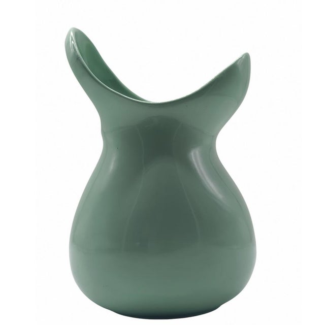 Mid-Century Modern Green Ceramic Vase by Antonia Campi for SCI Laveno, Italy, 1950s For Sale - Image 3 of 9