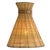Natural Rattan and Vintage Brass Wall Lamps, Set of 2 For Sale - Image 6 of 9