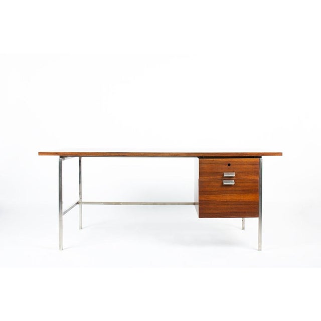 Rosewood Desk by Alain Richard for Meuble TV, France, 1960s For Sale - Image 16 of 16