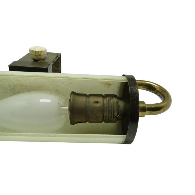 Art Deco Wall Lamp from Napako, Former Czechoslovakia, 1950s For Sale - Image 11 of 12