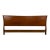 Mid-Century Walnut King Headboard With Sculptural Curved Silhouette For Sale