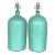 Vintage Boho Matte Glazed Ceramic Lamps - a Pair For Sale