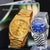 Rolex Datejust 16014 Blue Vignette Diamond Dial 36mm Steel White Gold Watch For Sale - Image 16 of 17