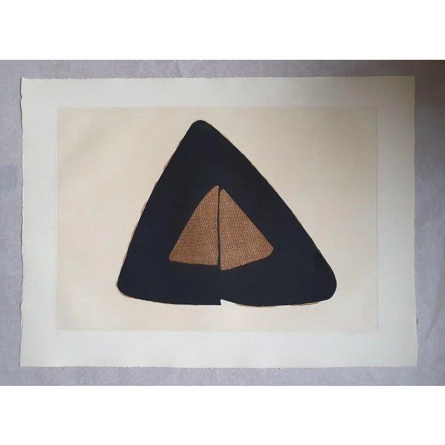 Conrad Marca-Relli Composition 14, 1977 Poligrafa edition Etching and aquatint on Guarro paper Numbered on 75 and signed...