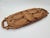 Hand-Carved Teak Tray, India, 1960s For Sale - Image 6 of 10