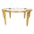 p.e Guerin Bronze and Glass Coffee Table For Sale