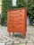 Danish Teak Chest of Drawers with Shell Handles and Lock For Sale - Image 11 of 11