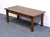 STICKLEY FURNITURE Mission Collection Solid Quarter Sawn White Oak Plank Top 46" Accent Coffee Table 89-508 18" High 46"...
