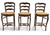 French Country Rush Seat Bar Stools - Set of 3 For Sale - Image 4 of 13