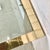 Monumental Vintage Brass & Glass Square Coffee Table, Cityscape Manner, 48 X 48 For Sale - Image 13 of 18
