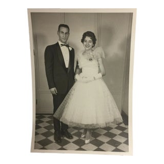 1950s Wedding or Prom Photo For Sale