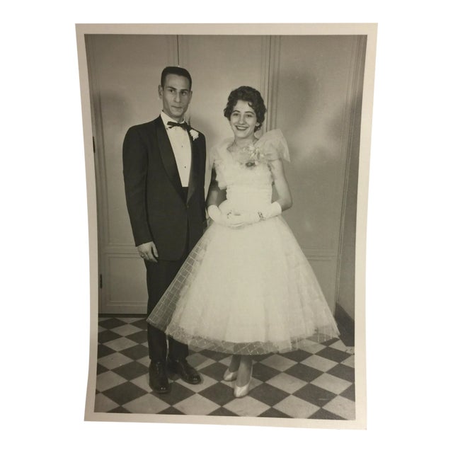 1950s Wedding or Prom Photo For Sale