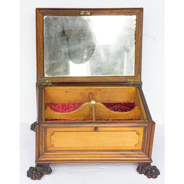 Italian Grand Tour Renaissance Style Jewelry Box Signed 19th Century For Sale - Image 4 of 7