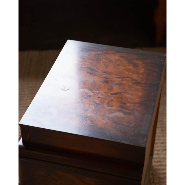 Art Deco Wood Nightstand For Sale - Image 9 of 12
