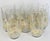 1970s 1970s Boho Floral Tumblers - Set of Eight For Sale - Image 5 of 12
