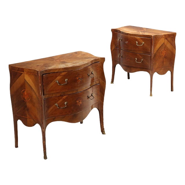 Baroque Chests of Drawers, Set of 2 For Sale
