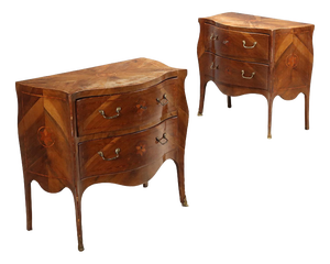 Baroque Chests of Drawers, Set of 2