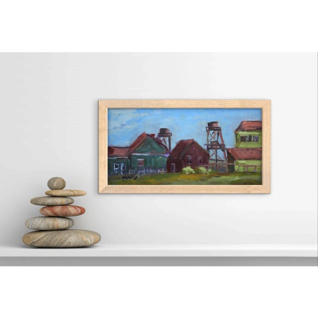 2020s Mendocino, Modern Impressionist Oil Painting For Sale - Image 5 of 6