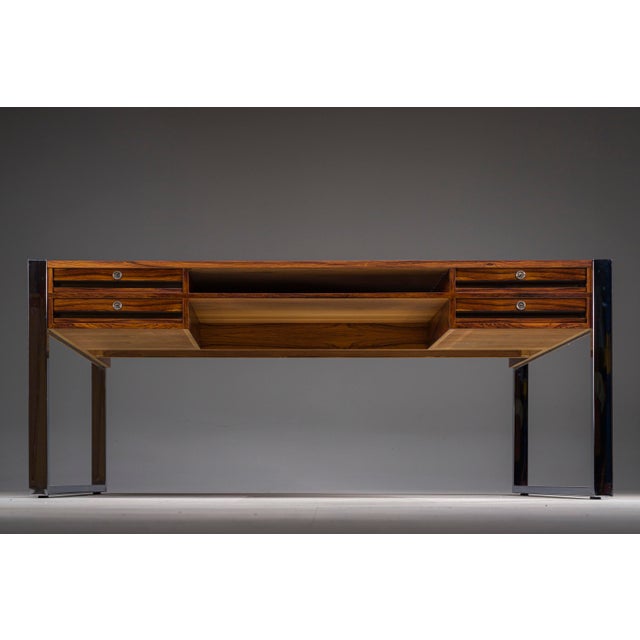 Mid-Century Executive Desk and Sideboard Set by Kondor, 1960s, Set of 2 For Sale - Image 14 of 18