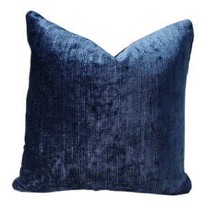 Osborne and Little Dorset Denim Fabric Pillow Cover