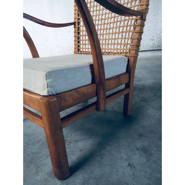 Modernist Easy Chair attributed to Bas van Pelt, Netherlands, 1930s For Sale - Image 13 of 18