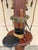 Vintage Custom Nautical Wood 95" Ship Mast Mancave Bar Island W Pulley & Ropes For Sale - Image 9 of 18