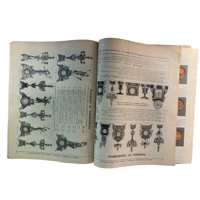 Early 20th Century Antique French Decorative Ornament, Arts, Jewelry, Clocks & Metalwork Catalog, Fabriques G. Tribaudeau, Besançon, 1913–1914 For Sale - Image 5 of 12