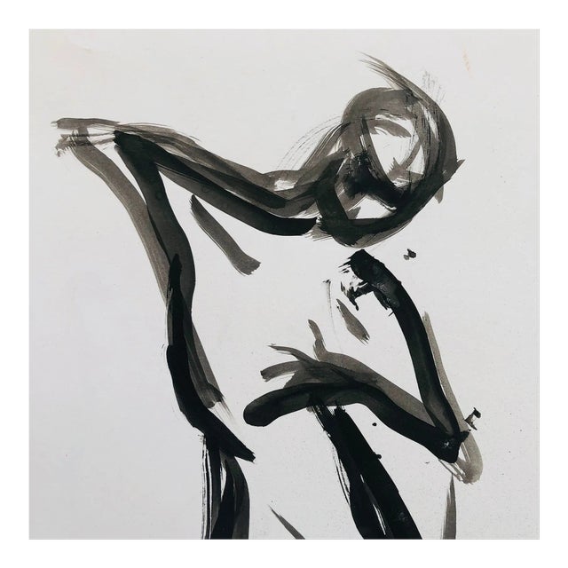 Ink Drawing Contemporary Work by Erik Sulander on Paper 11x14, Signed, Unframed For Sale