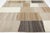 Contemporary Minimalist Neutral Patchwork Wool Kilim Rug Wabi-Sabi Handmade For Sale - Image 9 of 12