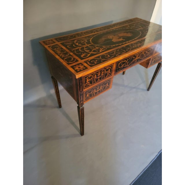 Mid 19th Century French Empire Style Writing Desk For Sale - Image 4 of 10