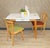 CLASSIC! Simple kitchen table, very elegant! Particularly charming 50s classic with typical Formica plate and DRAWER, also...
