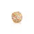 Modern 14k Gold Triple Layer Rainbow Multi Sapphire Eternity Ring Size 5.5 For Sale - Image 3 of 10