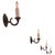1920s Set of 4 1920s Spanish Revival Post Gothic Cast Iron Single Light Faux Candle Wall Sconces For Sale - Image 5 of 5