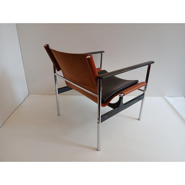 Charles Pollock Sling Chair 657 by Charles Pollock for Knoll Inc. For Sale - Image 4 of 16